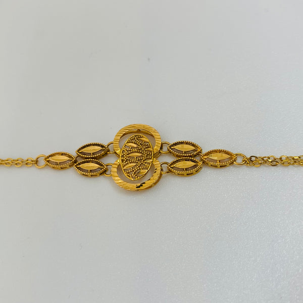 Bracelet or jaune 22k