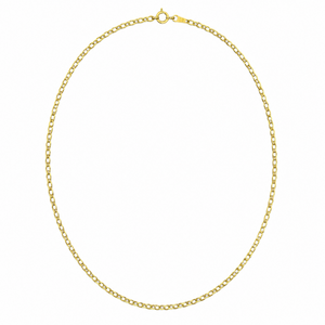 Collier Princesse Or Jaune 18K, Gourmette