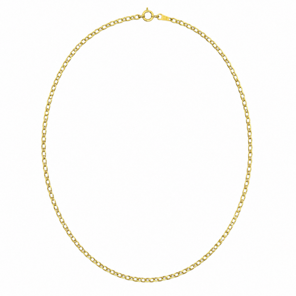 Collier Princesse Or Jaune 18K, Gourmette
