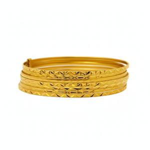 Bracelet Jonc en Or Jaune 18k