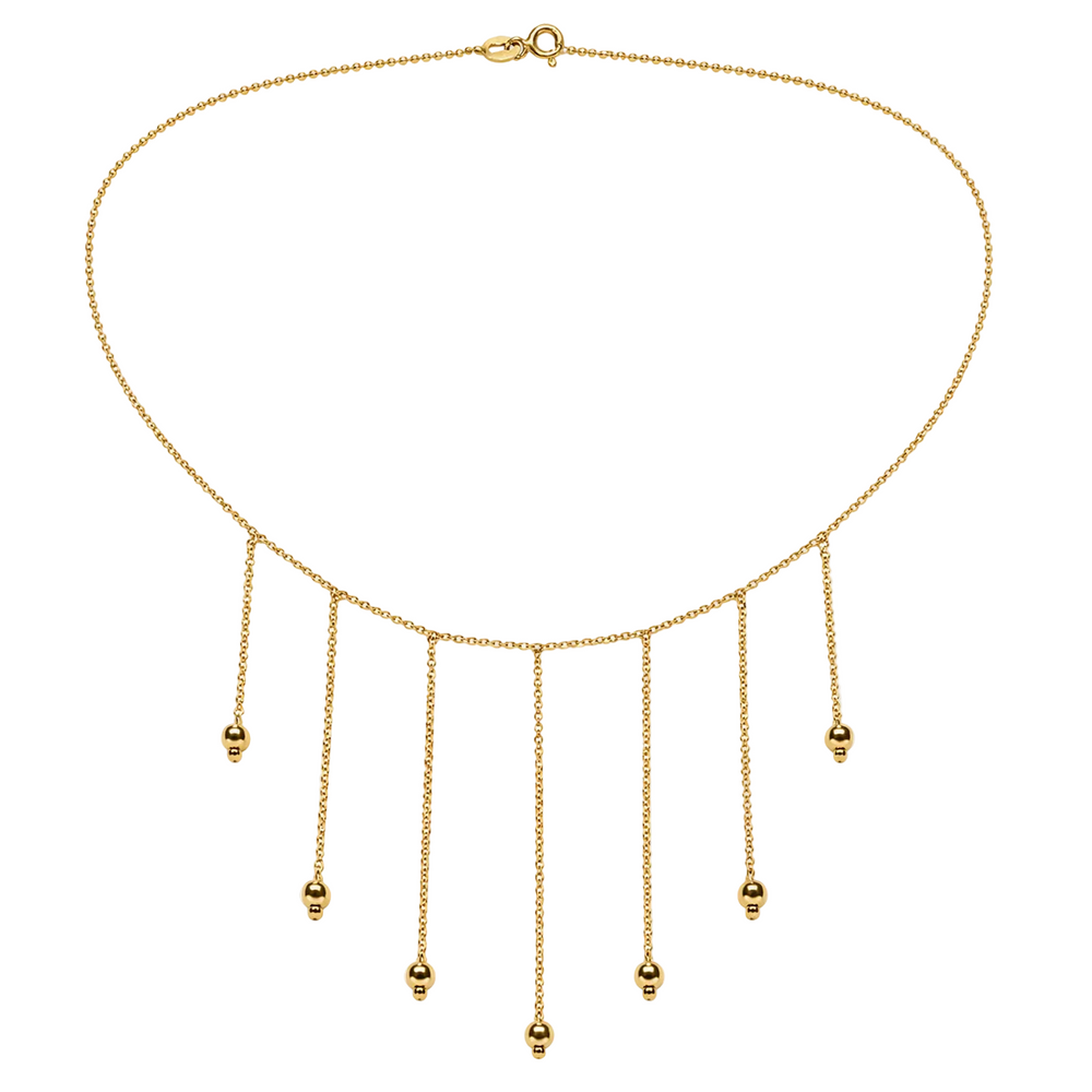 Collier Princesse en Or Jaune 750/1000