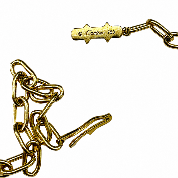 Collier Princesse en Or Jaune 18 Carats avec Diamants