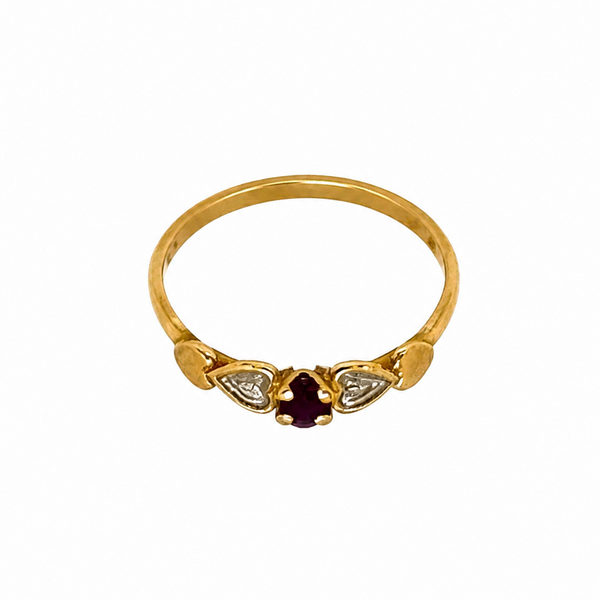 Solitaire Or Jaune 18 Carats - Taille 47