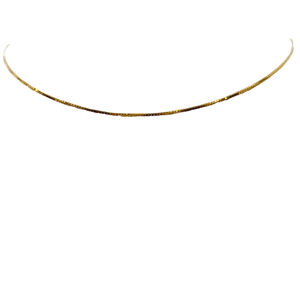 Collier en Or Jaune 18 Carats Maille Vénitienne