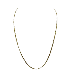 Chaîne or maille fantaisie