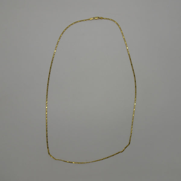 Chaîne or maille fantaisie