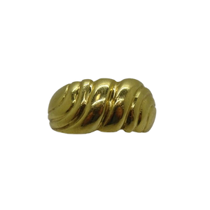 Jonc en Or Jaune 18K Taille 52