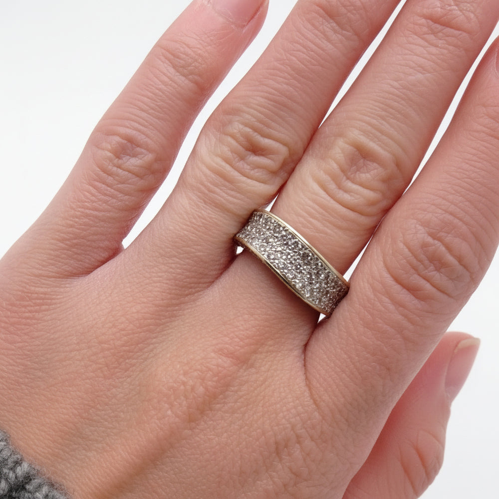 Bague en Or Blanc 18K - Taille 53 -  9.90 G