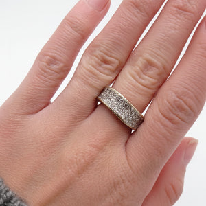 Bague en Or Blanc 18K - Taille 53 -  9.90 G