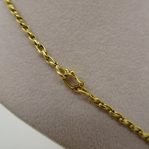 Collier or maille jaseron