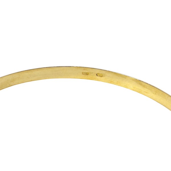 Bracelet Jonc en Or Jaune 18k