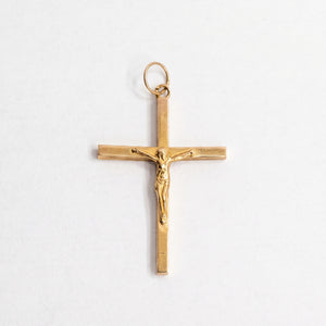 Pendentif Croix en Or Jaune 18 Carats
