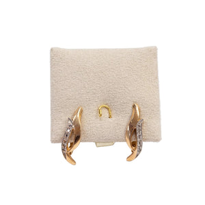 Boucles d'oreilles en Or Jaune 14k