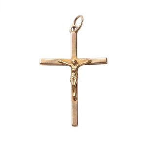 Pendentif Croix en Or Jaune 18 Carats