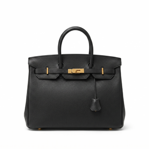 Sac à main Hermès Birkin 40 en cuir noir