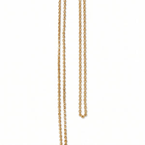 Sautoir en or jaune 18k
