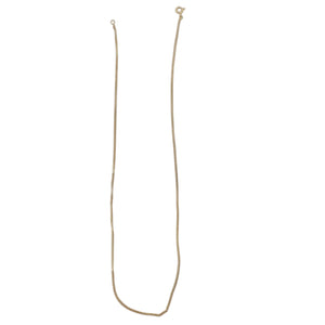 Collier Princesse Gourmette en Or Jaune 18k