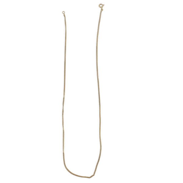 Collier Princesse Gourmette en Or Jaune 18k