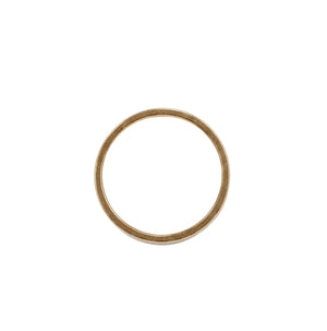 Bagues Alliance Or Jaune et Or Blanc 18k - Taille : 54