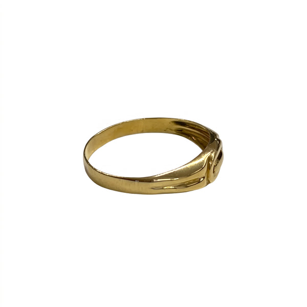 Chevalière en Or Jaune 18k - Taille 52
