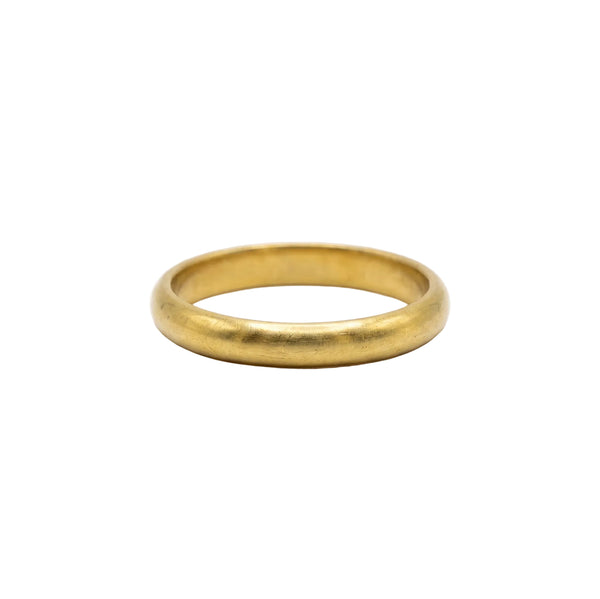 Alliance en Or Jaune 18k - Taille 67