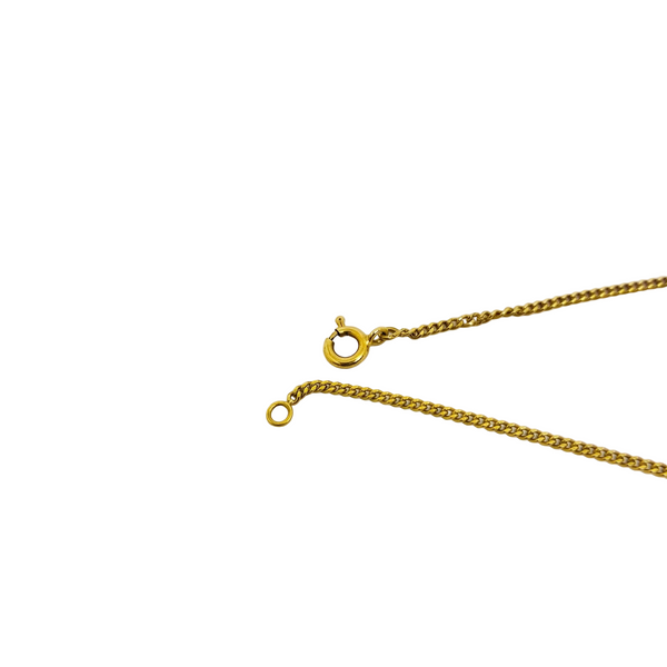 Collier Princesse en Or Jaune 18 Carats Maille Figaro