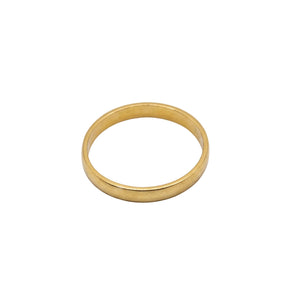 Alliance en Or Jaune 18k - Taille  60