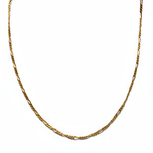 Collier matinée en or jaune 18k