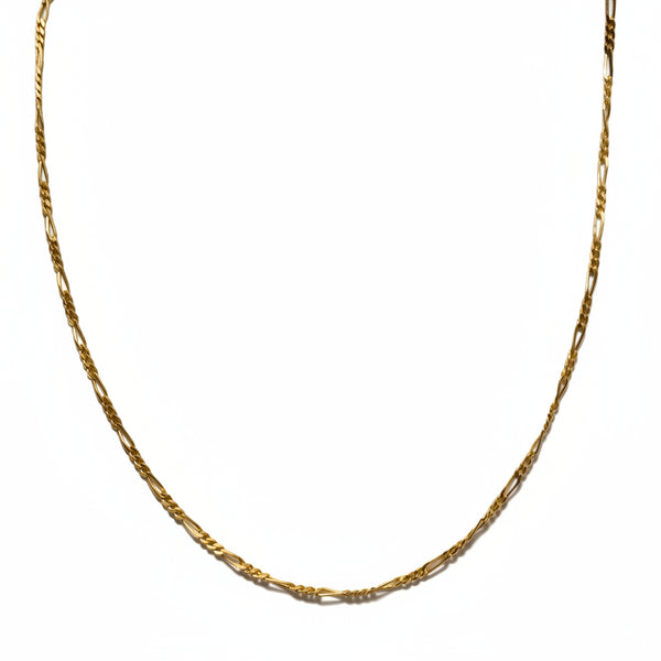 Collier matinée en or jaune 18k
