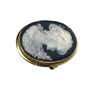 Pendentif Camé en Or Jaune 18K