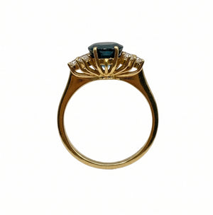 Bague Marguerite en Or Jaune 18k Taille : 53