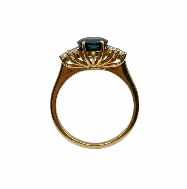 Bague Marguerite en Or Jaune 18k Taille : 53