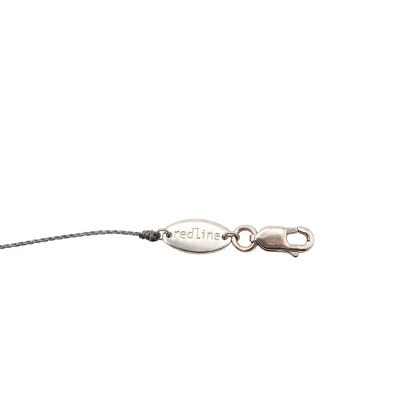 Bracelet Cordelette Fil en Or Blanc 18k