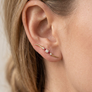 Boucles d'Oreilles Clou Or Jaune 18 Carats