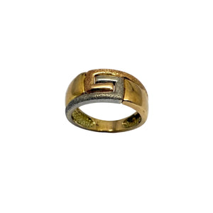 Bague Tank en 3 Ors 18k - Taille 52