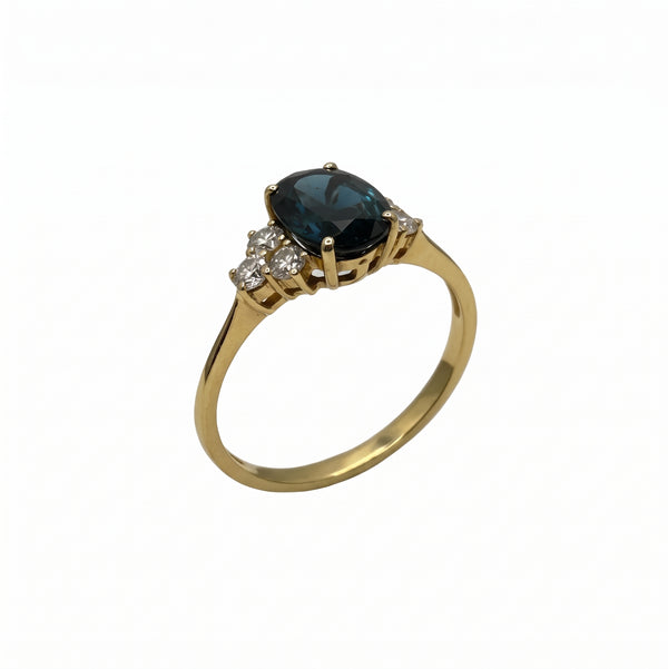 Bague Marguerite en Or Jaune 18k Taille : 53