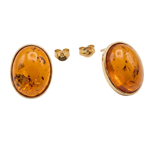 Boucles d'Oreilles Clou en Or Jaune 18K