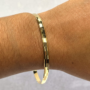 Bracelet Jonc en Or Jaune 18k