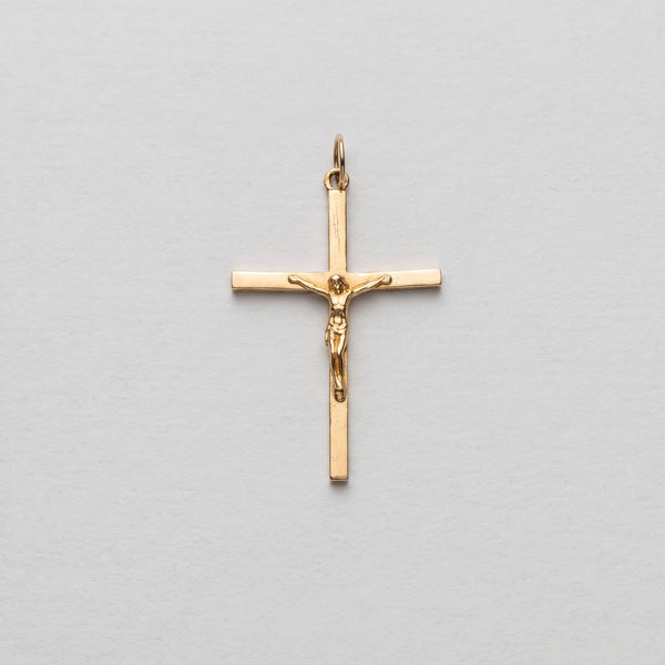 Pendentif Croix en Or Jaune 18 Carats