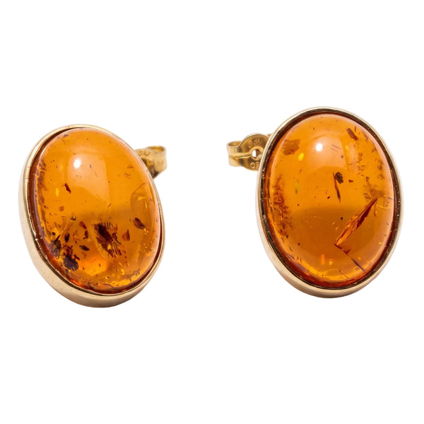 Boucles d'Oreilles Clou en Or Jaune 18K