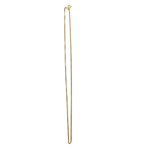 Collier Princesse Gourmette en Or Jaune 18k