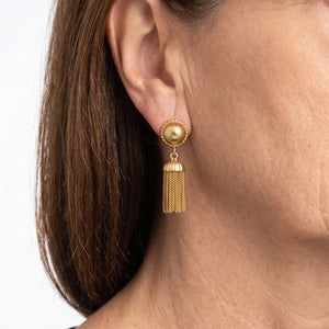Boucles d'Oreilles Dormeuses en Or Jaune 18K