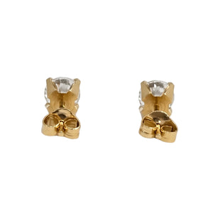 Boucles d'oreilles en or jaune 18k