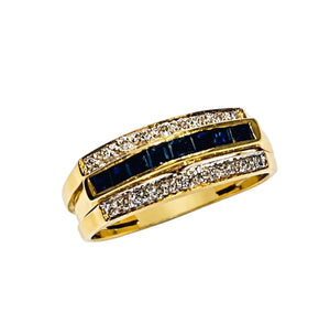 Bague Interchangeable en Or Jaune 18k Taille 53