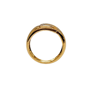 Bague Tank en 3 Ors 18k - Taille 52