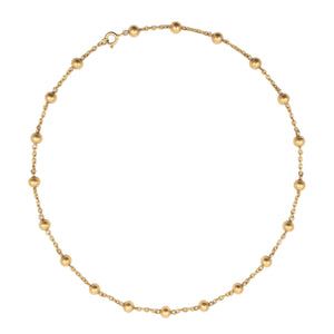 Collier Ras du Cou en Or Jaune 18k