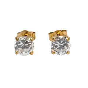 Boucles d'oreilles en or jaune 18k