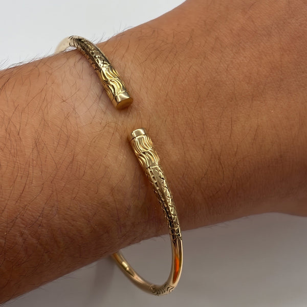 Bracelet Jonc en Or Jaune 18k