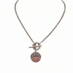 Collier en argent 925 Hermès Paris avec certificat d'authenticité