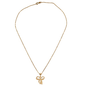 Collier Princesse en Or Jaune 18k avec Pendentif